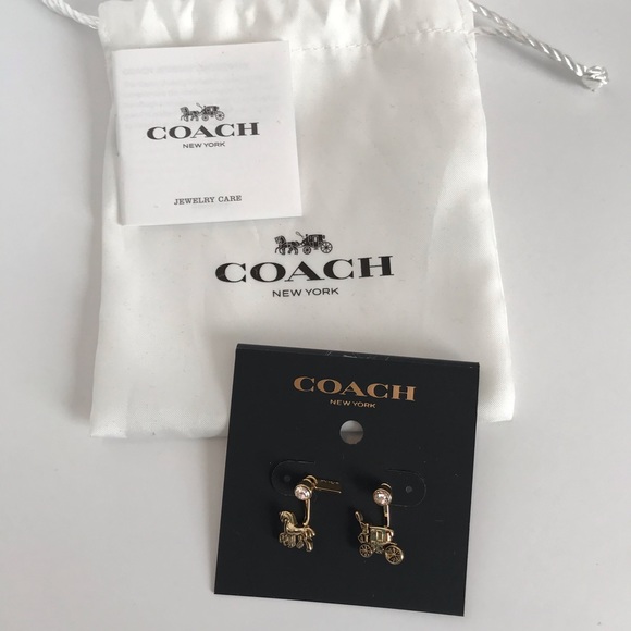 Coach Earrings - Picture 1 of 3